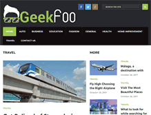 Tablet Screenshot of geek-foo.net